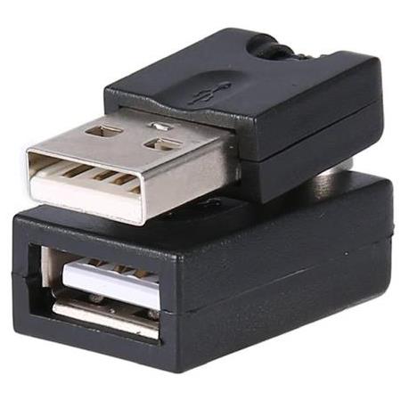 Alfais 5264 Usb To Dişi Erkek 360 Derece Dönebilen Çevirici Dönüştürücü Adaptör