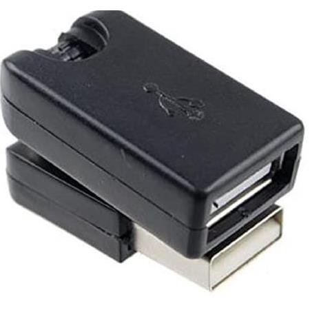 Alfais 5264 Usb To Dişi Erkek 360 Derece Dönebilen Çevirici Dönüştürücü Adaptör