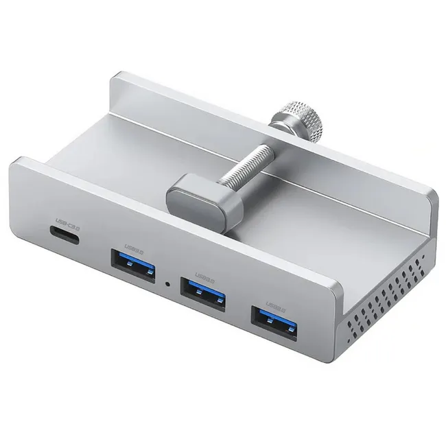 Alfais 6081 Hub 4 Port Çoklayıcı Usb 3.0 Type C 5Gbps Veri Aktarım Güç Destekli Dock Çoğaltıcı