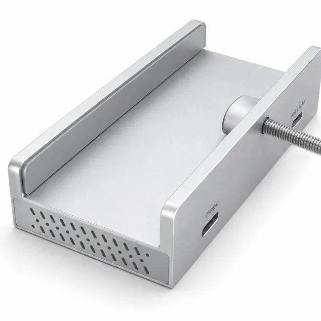 Alfais 6081 Hub 4 Port Çoklayıcı Usb 3.0 Type C 5Gbps Veri Aktarım Güç Destekli Dock Çoğaltıcı