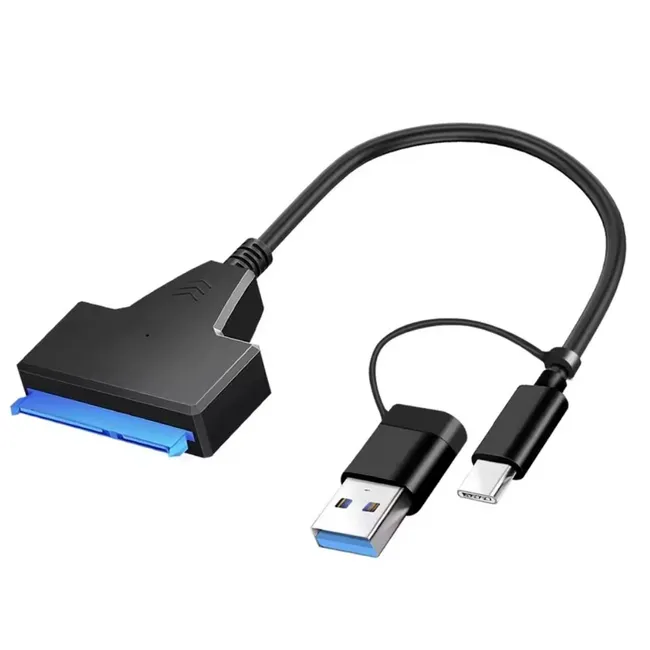 Alfais 4204 2in1 USB 3.0 Type-C To 2.5 inç Sata Hdd Ssd Çevirici Dönüştürücü