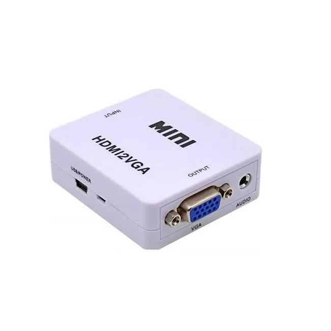 Alfais 4314 Hdmi To VGA Çevirici Adaptör Monitör Tv Dönüştürücü