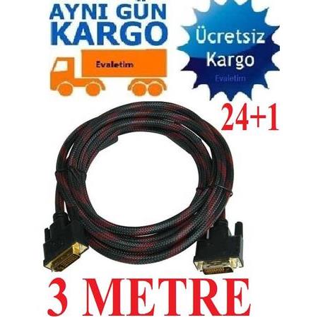 Alfais 4632 Dvi To Dvi Görüntü Monitör Kablosu 3 Metre