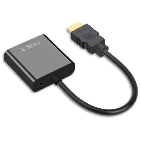 Alfais 4488 Hdmi To Vga Ses Destekli Monitör Dönüştürücü Kablo Çevirici Adaptör