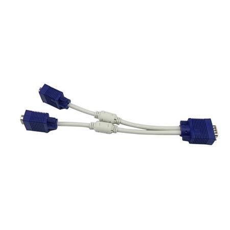 Alfais 4567 Vga Y Kablo Çoklayıcı Switch Splitter Kablosu Çoklu Monitör Tv