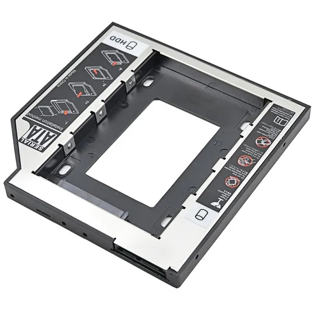 Alfais 4749 Ultra Slim 9.00mm Sata Hdd Harddisk Ssd Caddy Kızak