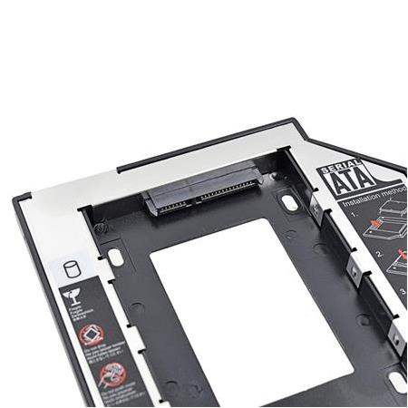 Alfais 4749 Ultra Slim 9.00mm Sata Hdd Harddisk Ssd Caddy Kızak