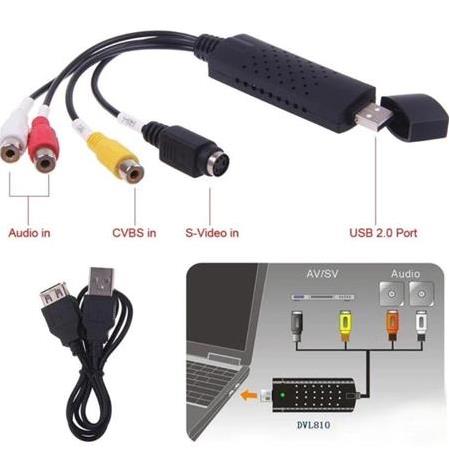 Alfais 4774 Easycap Usb Dvr Capture Kayıt Kartı Kamera Uydu Android Destekli