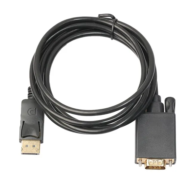 Alfais 4643 Displayport To Vga Çevirici Monitör Projeksiyon Kablosu