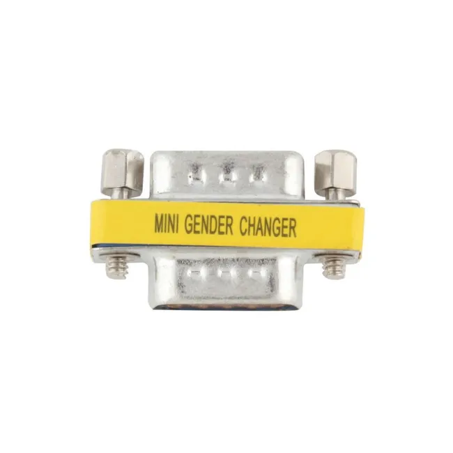 Alfais 5222 Vga Dişi Erkek 15 Pin Çevirici Dönüştürücü Adaptör Konnektörü