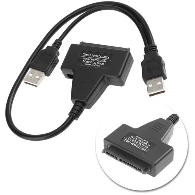 Alfais 5142 Usb 3.0 2.5 3.5 İnç Sata Hdd SSD Hard Disk Çevirici Dönüştürücü Kablosu