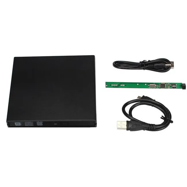 Alfais 5114 Usb Sata Slim 9.5Mm Dvd Rw Writer Ssd External Harici Caddy Kutu