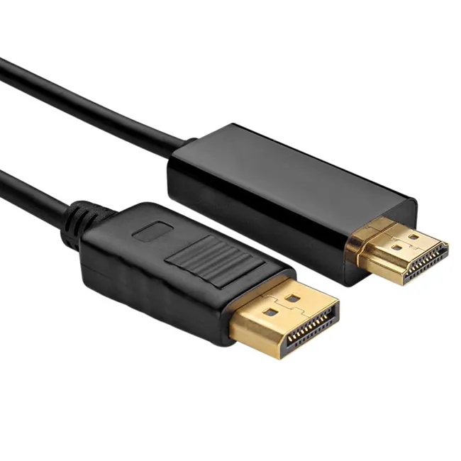 Alfais 4318 Displayport To Hdmi Çevirici Dönüştürücü Adaptör Kablosu 1.8 Metre