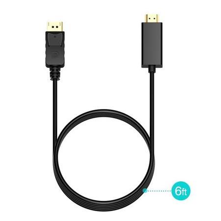 Alfais 4318 Displayport To Hdmi Çevirici Dönüştürücü Adaptör Kablosu 1.8 Metre