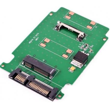 Alfais 4226 Msata Mini Sata SSD To Sata Çevirici Dönüştürücü Adaptör