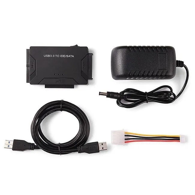 Alfais 4237 Usb 3.0 Ide Sata Hdd Ssd Harddisk Dvd Çevirici Adaptör Seti
