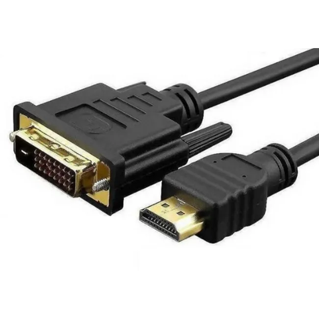 Alfais 4254 Hdmi To Dvi 10 Metre Çevirici Dönüştürücü Görüntü Kablosu