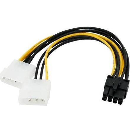 Alfais 4260 8 Pin Pci Express Ekran Kartı Power Güç Çevirici Çoklayıcı