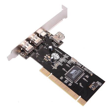 Alfais 4279 Pci 1394 Firewire 4 6 Pin Port Ieee Kamera Görüntü Aktarma Kartı
