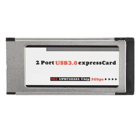 Alfais 5120 2 Port Usb 3.0 34Mm Express Cardbus Pcmcia Adaptör Kartı