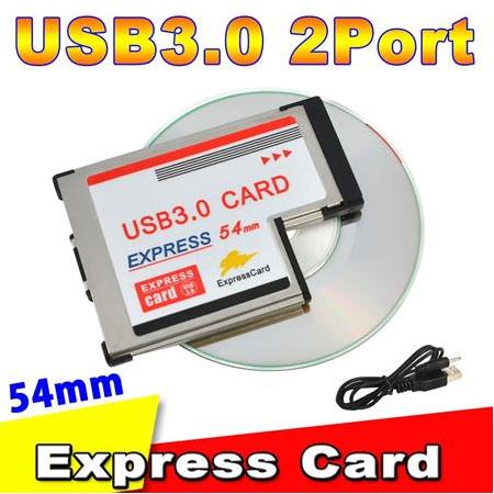 Alfais 5119 2 Port Usb 3.0 54Mm Express Cardbus Pcmcia Adaptör Kartı