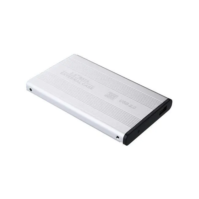 Alfais 4297 USB 2.0 Sata Harici 2.5 Hdd Harddisk Kutusu Gümüş