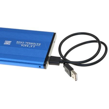 Alfais 4298 USB 2.0 Sata Harici 2.5 Hdd Harddisk Kutusu Mavi