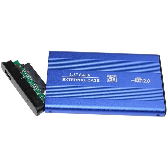 Alfais 4298 USB 2.0 Sata Harici 2.5 Hdd Harddisk Kutusu Mavi