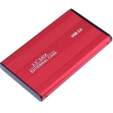 Alfais 4299 USB 2.0 Sata Harici 2.5 Hdd Harddisk Kutusu Kırmızı