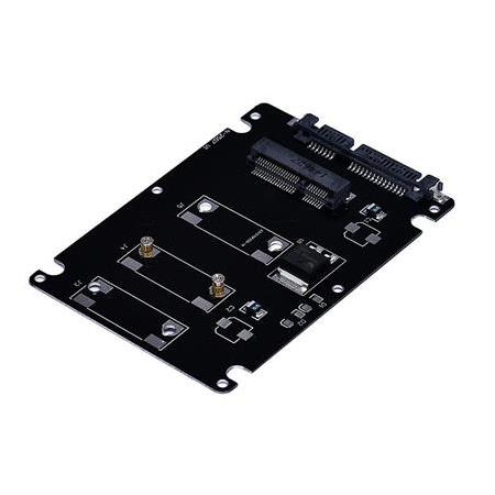Alfais 4301 mSata SSD To 1.8 2.5 inç Sata Kutu Mini HDD 1.8 Disk Çevirici Kutusu