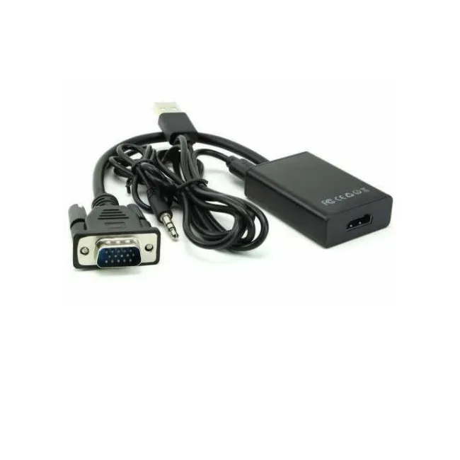 Alfais 4310 Vga To Hdmi Çevirici Dönüştürücü Adaptör Kablosu