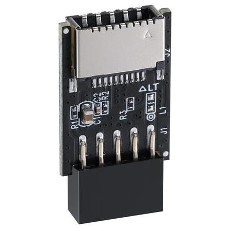 Alfais 4936  Usb 2.0 9 Pin - Type-E Anakart Çevirici Dönüştürücü Adaptör