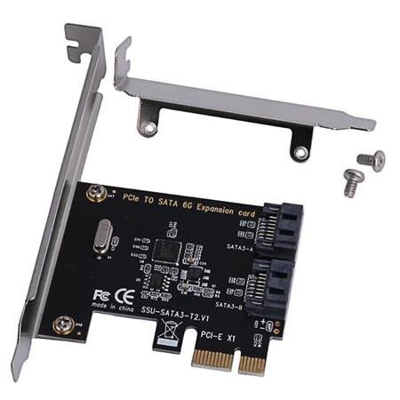 Alfais 4325 PCI-Express Pci-e 2x Sata 3.0 Ekspress Kart