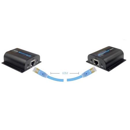 Alfais 4328 Rj45 Hdmi Ekleme Extender Uzatıcı Cat5 6 60 Metre