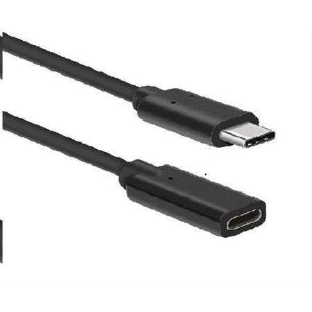 Alfais 4340 Type C USB 3.1 Uzatma Kablosu Ekleme Dişi Erkek Uzatıcı Kablosu 1 Metre