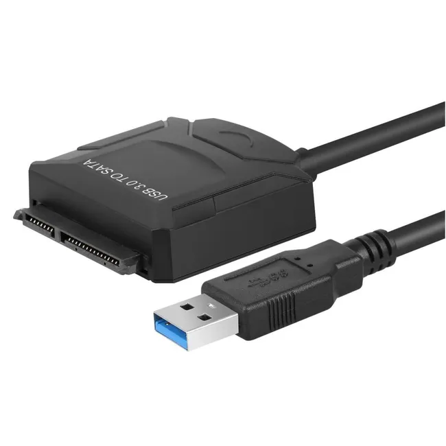 Alfais 4356 Usb 3.0 To 2.5 3.5 İnç Sata Ssd Hdd Hard Disk çevirici Dönüştürücü Adaptör Kablosu