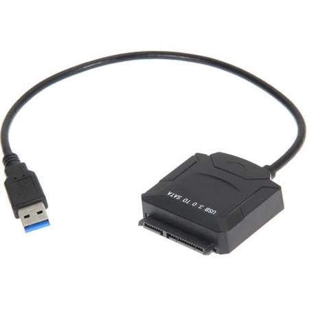 Alfais 4356 Usb 3.0 To 2.5 3.5 İnç Sata Ssd Hdd Hard Disk çevirici Dönüştürücü Adaptör Kablosu