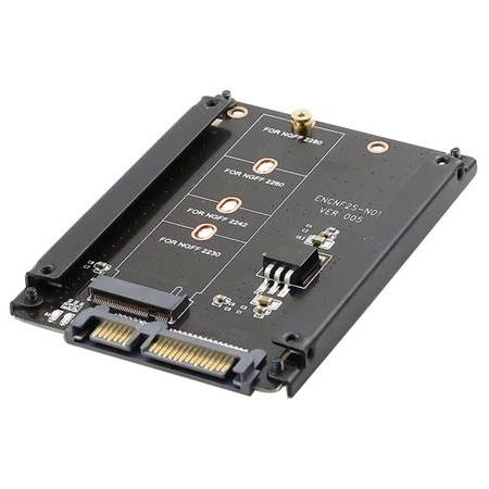 Alfais 4358 B+M Key M.2 NGFF SSD To 2.5 Sata HDD Harddisk Kutusu