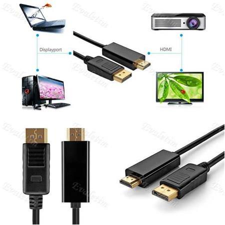 Alfais 5108 Displayport To Hdmi Çevirici Dönüştürücü Adaptor Kablosu 5 Metre