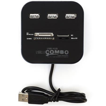 Alfais 5043 Usb Hub Çoklayıcı Çoklu Kart Okuyucu