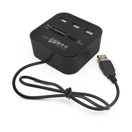 Alfais 5043 Usb Hub Çoklayıcı Çoklu Kart Okuyucu