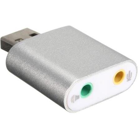 Alfais 5019 7.1 7 Kanal Mikrofon Destekli Çift Girişli Çevirici Harici Usb Ses Kartı