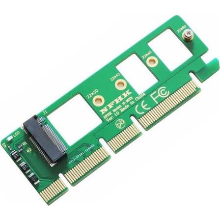 Alfais 4387 M.2 Nvme SSD To Pcıe M2 Key Express 960 Evo Kart Çevirici Dönüştürücü Kart