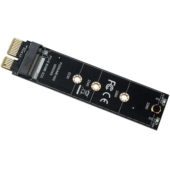 Alfais 4391 M.2 Nvme Ssd Ngff To Pcie 3.0 X1 Adaptör M Key Kart Çevirici Dönüştürücü