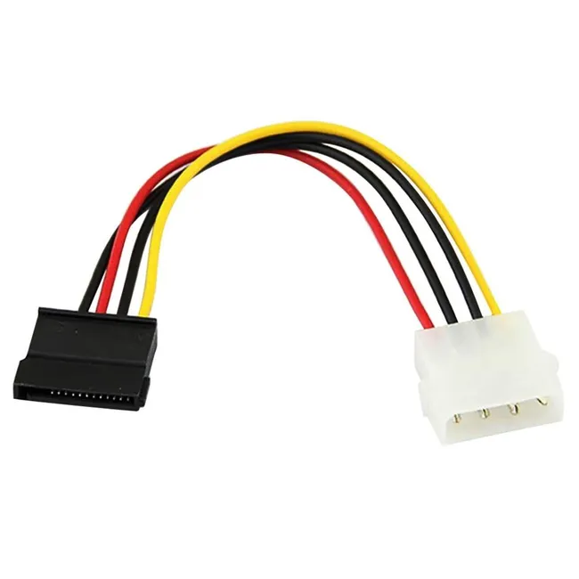 Alfais 4960 Sata Kasa içi Sata HDD 4 pin Power Güç Kablosu 15 cm