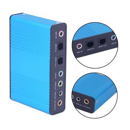 Alfais 4405 Usb Harici Ses Kartı 5.1 7.1 Spdif in out 3.5mm Kulaklık Mikrofon Çevirici