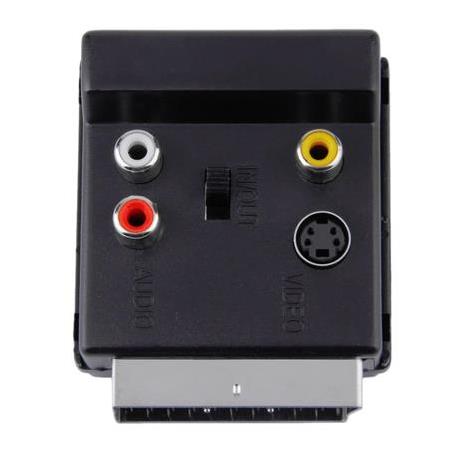 Alfais 4816 Scart To Rca Tos Av Skart Çevirici Dönüştürücü S-Video Adaptör