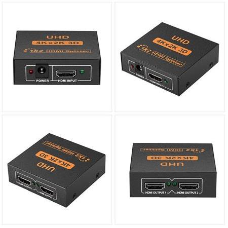 Alfais 4435 2 Port Uhd 4k Hdmi Switch Ekran Monitör Splitter Çoklayıcı Çoğaltıcı
