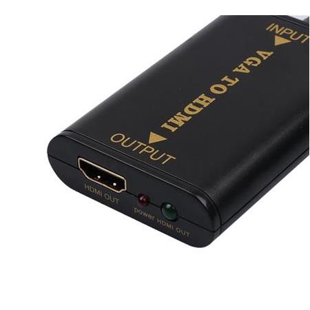 Alfais 4443 Vga To Hdmi Laptop Tv Kablo Çevirici Dönüştürücü Adaptör