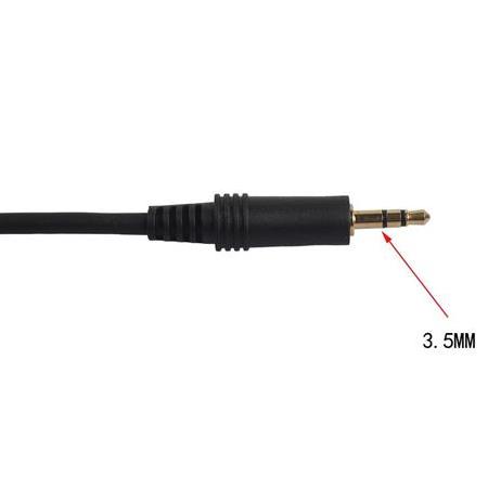 Alfais 5032 Xlr Mikrofon 3.5Mm Çevirici Adaptör Dönüştürücü 3 Pin Dişi Ses Kablosu